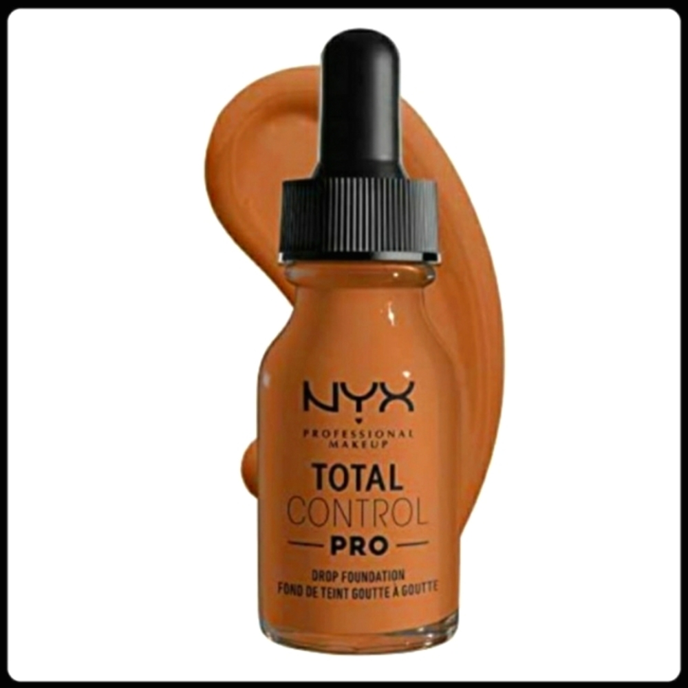 New NYX PROFESSIONAL MAKEUP Total Control Pro Drop Foundation caramel